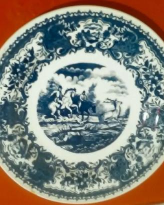 Boch Belgium Piatto in ceramica finemente decorata