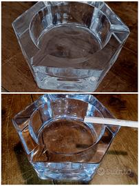 vintage posacenere Oudry esagonale