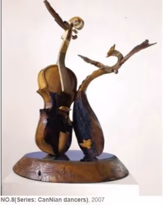 Scultura Violino CanNian Dancer - Zheng Zhijun n8