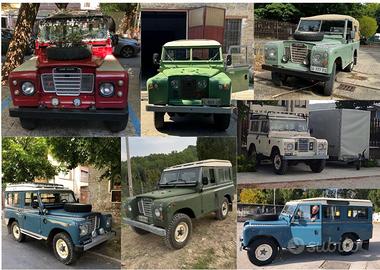 Land Rover Series collezione n. 7 auto conservate