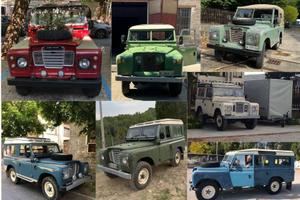 Land Rover Series collezione n. 7 auto conservate