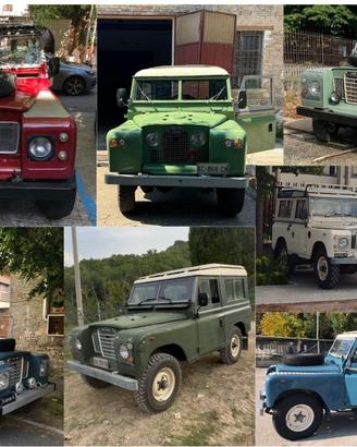 Land Rover Series collezione n. 7 auto conservate