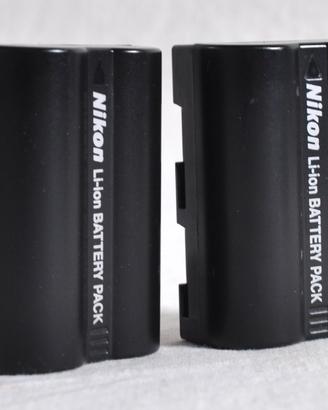Nikon EN-EL3 2 originali e 1 batteria EN-EL3 non