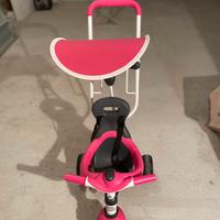 Triciclo Smoby rosa Baby Balade