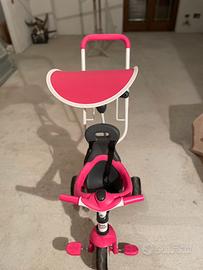 Triciclo Smoby rosa Baby Balade