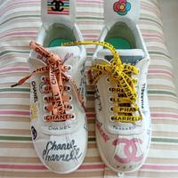 scarpe sneakers donna firma Chanel Pharrell