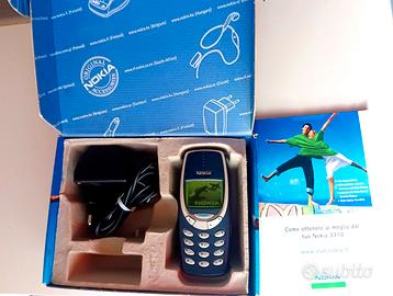 Nokia 3310 + Batteria + Caricabatterie + Scatola