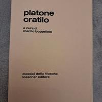 Platone Cratilo a cura di Manlio Buccellato