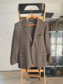 Giacca Crombie sartoriale in lana cashmere vintage