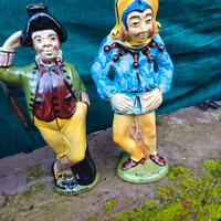 2  statue bottiglie  in ceramica San Marino