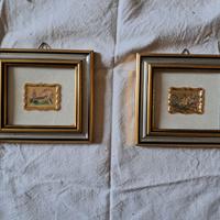 DUE QUADRI SERIE ORO