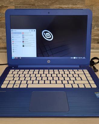 HP Stream 13 c100ns 2/32 gb  con Linux Mint 
