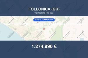 Immobile in asta di 1593 m² a Follonica