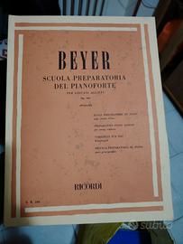 Beyer scuola preparatoria pianoforte editore Ricor