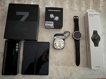 Ecosistema: samsung z fold 3+ watch 4 + buds 2 pro