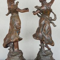 sculture femminili in bronzo di George Maxim