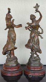 sculture femminili in bronzo di George Maxim