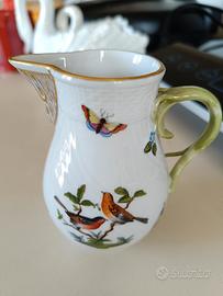 Lattiera Herend Rothschild Bird 12 oz