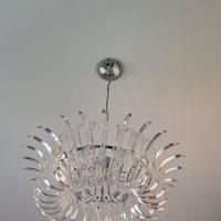 Lampadario cristallo Metal Lux Wave