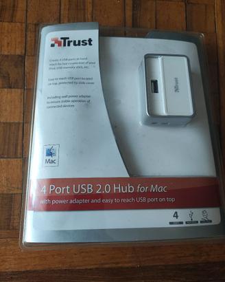 Hub USB 4 porte PER MAC della Trust