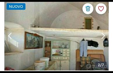 CASOLARE anni 50+TERRENO vista mare a.ffar.e