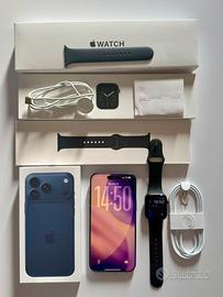 Bundle Iphone 17 Pro Max Blu 256 + Apple Watch SE