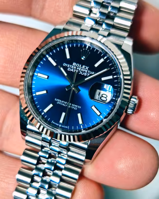 Rolex DJ 36 blu 126234 zigrinata jubilee new 2026