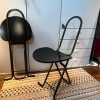 Coppia di sedie pieghevoli Dafne Thema