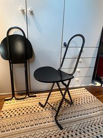 Coppia di sedie pieghevoli Dafne Thema