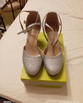 Scarpe donna argento numero 42