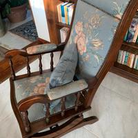 Poltrone dondolo vintage