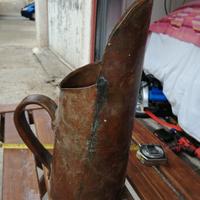 antica brocca in rame 