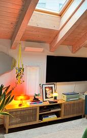 MOBILE TV IN LEGNO ROVERE