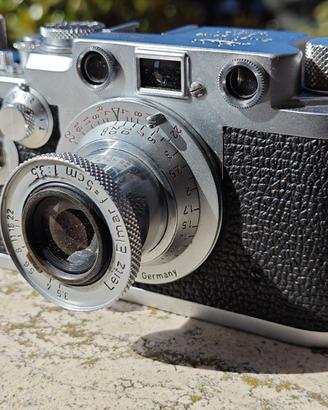 Leica IIIf numeri rossi, autoscatto