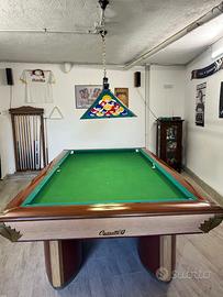 Tavolo da biliardo Cussotti G Torino + accessori