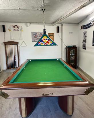 Tavolo da biliardo Cussotti G Torino + accessori