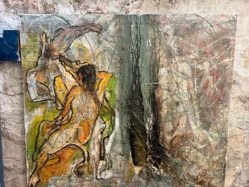 Quadro | dipinto figurativo | opera su tavola