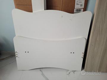 giro letto singolo e comodino