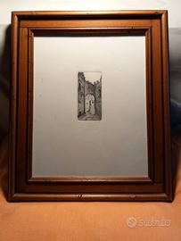 CALDERARA, acquaforte, tiratura postuma, quadro