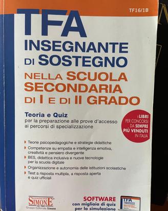 Libro: TFA insegnante di sostegno