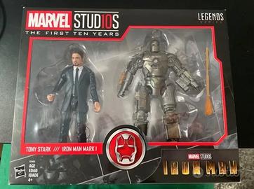 Marvel Legends Tony Stark e Iron Man Mark I