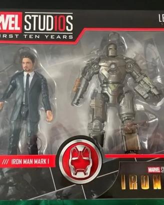 Marvel Legends Tony Stark e Iron Man Mark I