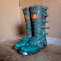 Stivali vintage RG 7 fibbie enduro cross 45