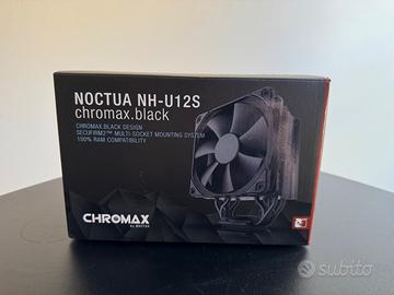 Dissipatore Noctua NH-U12S chromax.black -Perfetto