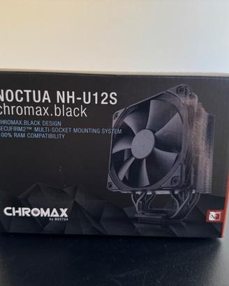 Dissipatore Noctua NH-U12S chromax.black -Perfetto