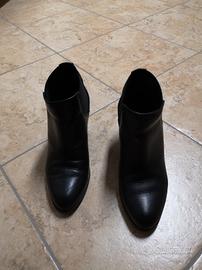 Stivaletti pelle nera