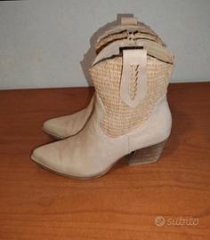 stivaletti estivi donna stile texani 