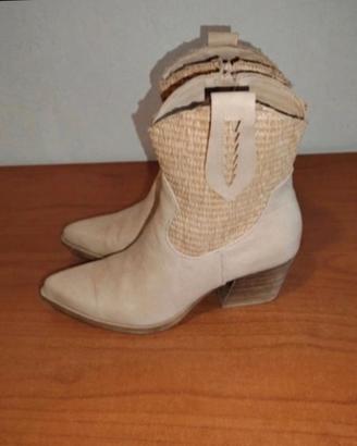 stivaletti estivi donna stile texani 