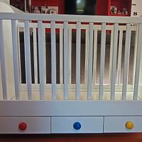 Lettino bambini Ikea Gonatt + materasso Krummelur