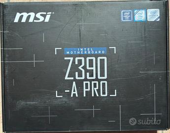 Mobo Z390 A-Pro + CPU i7 9700k